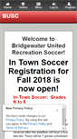 Mobile Screenshot of bridgewaterrec.com